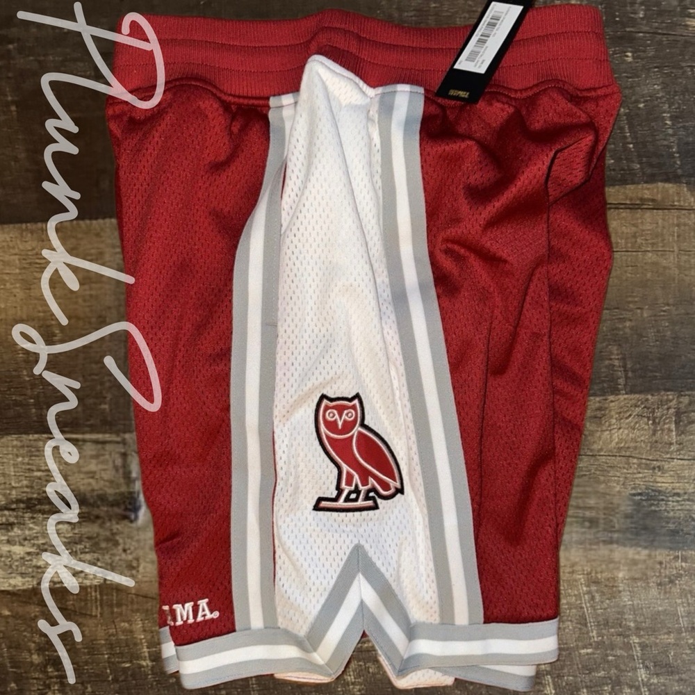 Octobers Very Own Alabama Collegiate Shorts • Crimson • 2023